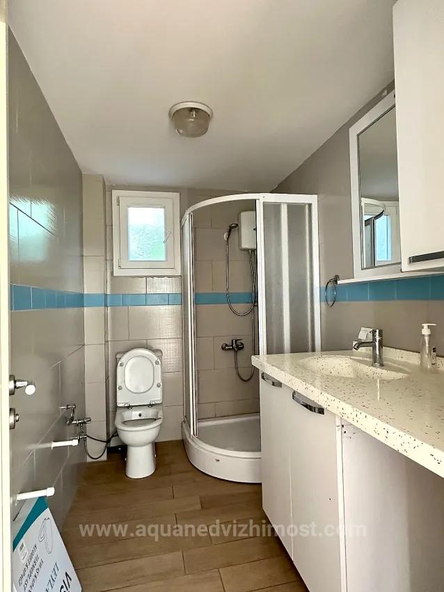 Zentrale Lage In Köyceğiz Mit Geschlossenem Balkon Und Klimaanlage 1+1 Wohnung
