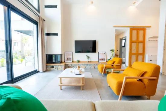 Köyceğiz Beyobası Stadtteil Möbliert Mit Pool Zu Vermieten Freistehende Villa