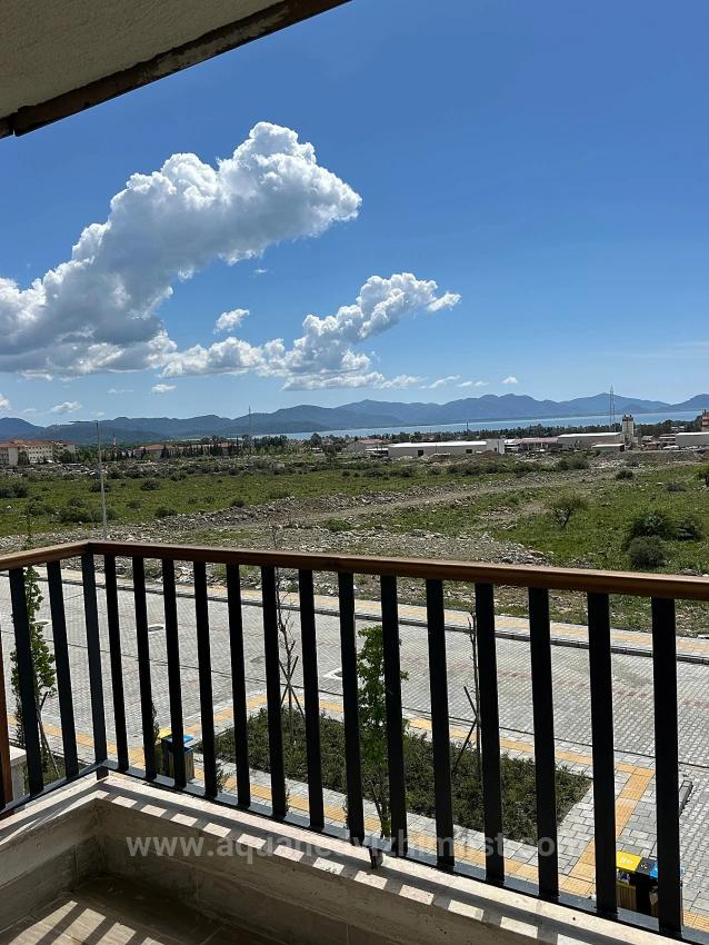 3+1 Apartment For Rent On The 2Nd Floor In A Gated Community In Köyceğiz, All Rooms Are Air-Conditioned.