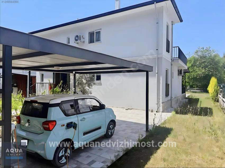 In Köyceğiz, Rental 4+1 Pool and Heat Pump Detached Villa