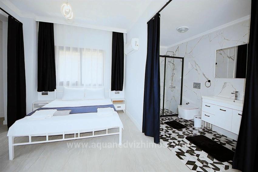 4+1 Fully Detached Villa For Rent In Köyceğiz With Air Conditioning In All Rooms