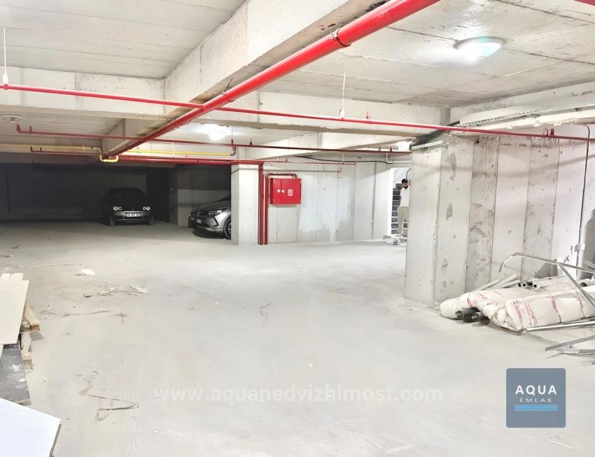 1+1 Home Office Flat For Sale In Muğla Center, Indoor Parking, Underfloor Heating